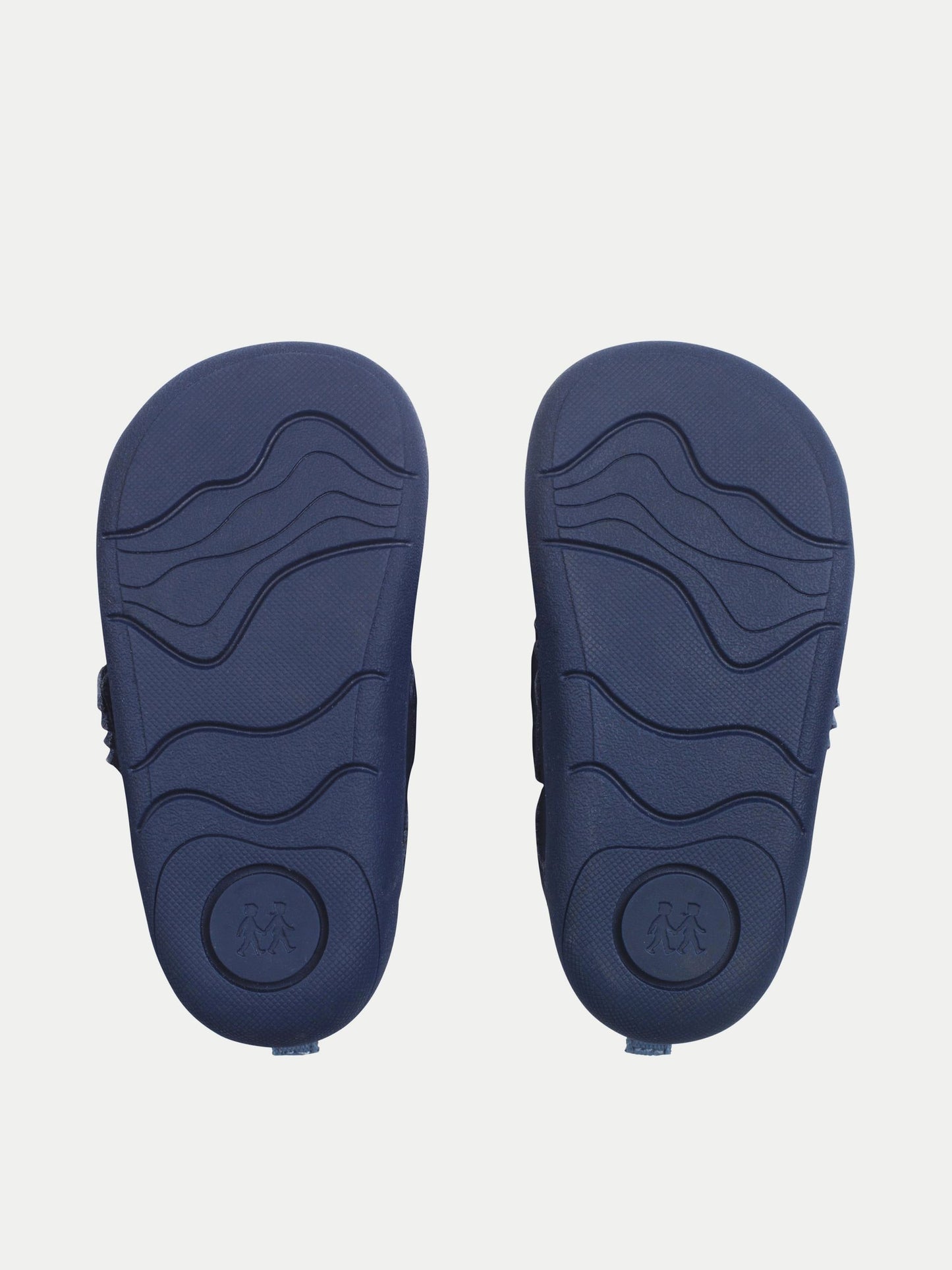 Start Rite Navy Dinosaur Tread Baby Barefoot-Friendly Scuff Resistant Rip-tape Leather Baby Shoes image 5