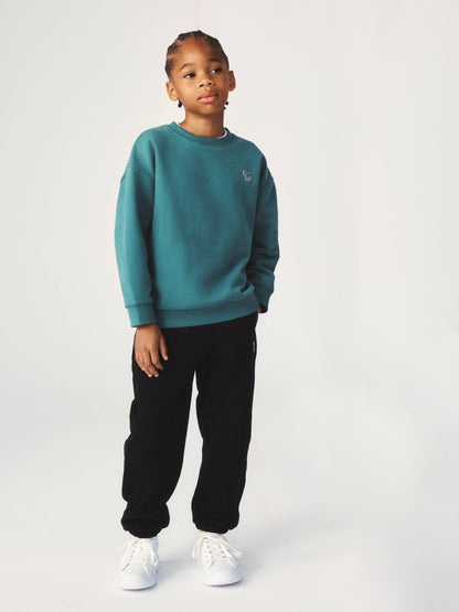 Dsiney Kidz - Paul Smith Junior Green/Black Zebra Sweatshirt and Joggers Set image 1
