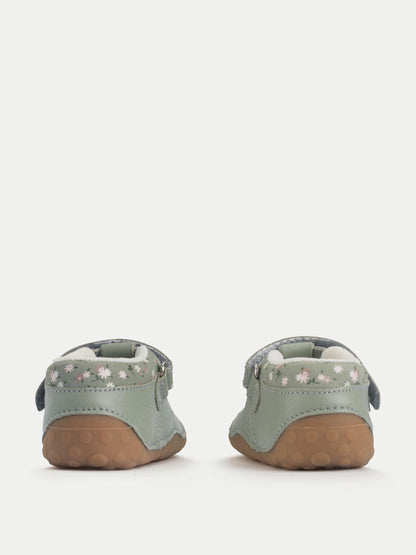 Start Rite Green Squish T-Bar Rip Tape Pre-Walking Shoes image 6