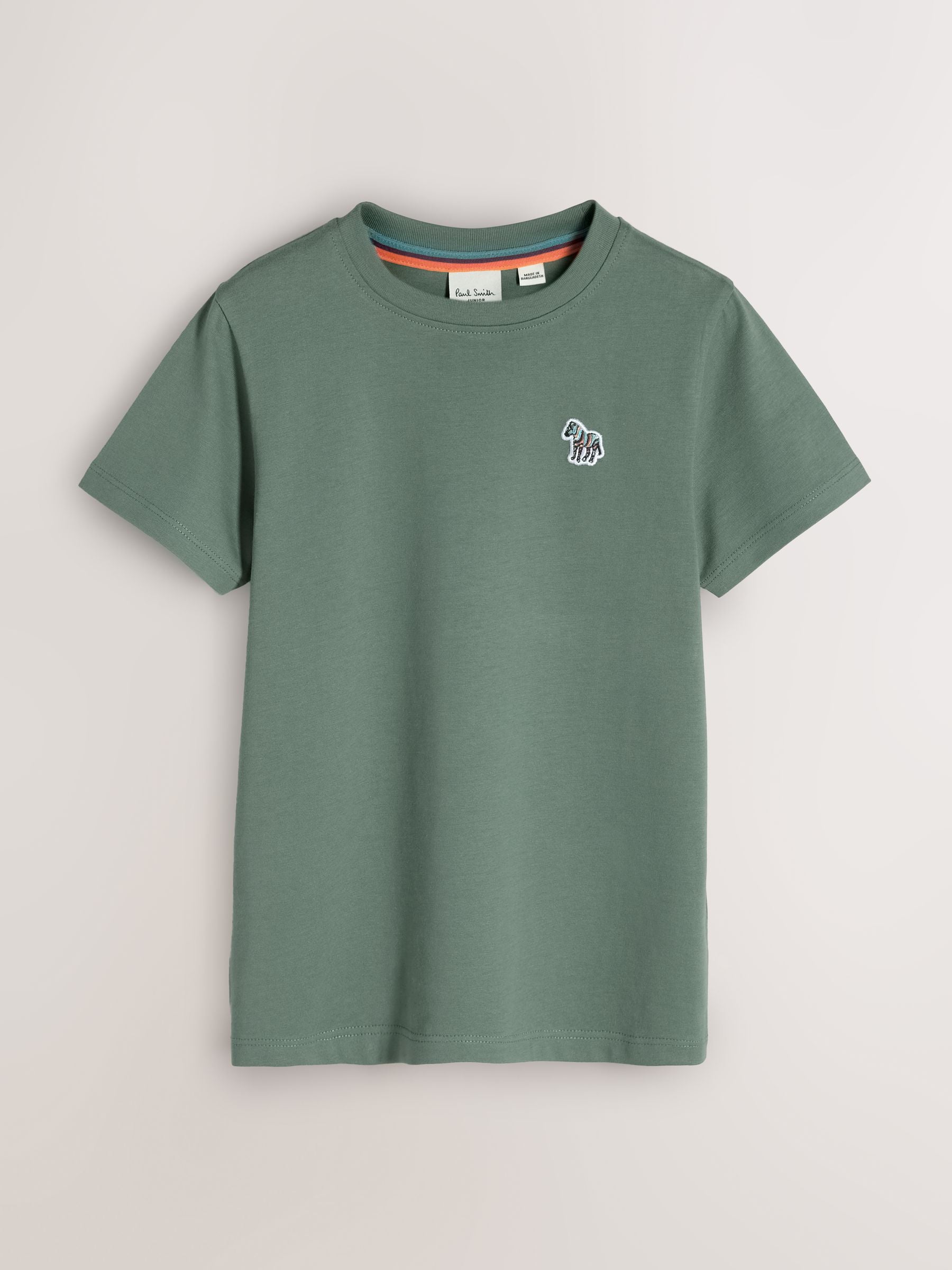 Dsiney Kidz - Paul Smith Junior Green/Blue/Stone Signature T-Shirts 3 Pack image 2