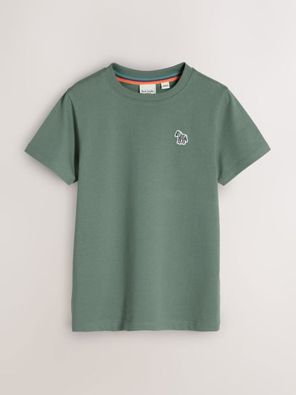 Dsiney Kidz - Paul Smith Junior Green/Blue/Stone Signature T-Shirts 3 Pack image 2