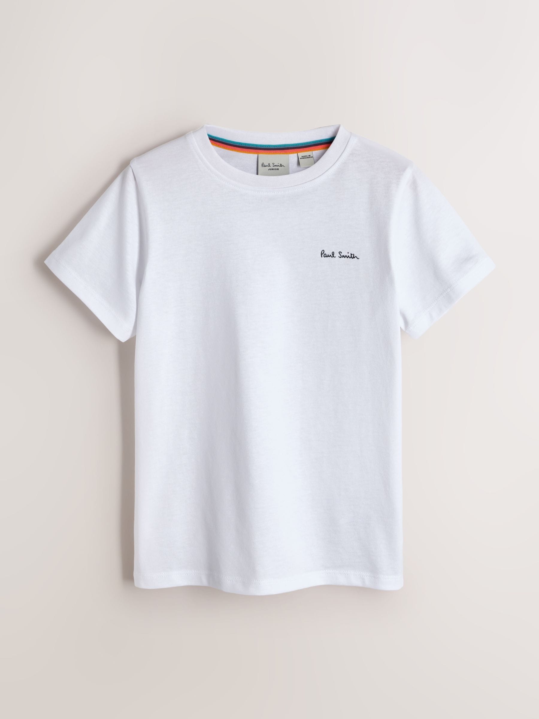 Dsiney Kidz - Paul Smith Junior Blue/White Signature T-Shirts 3 Pack image 4