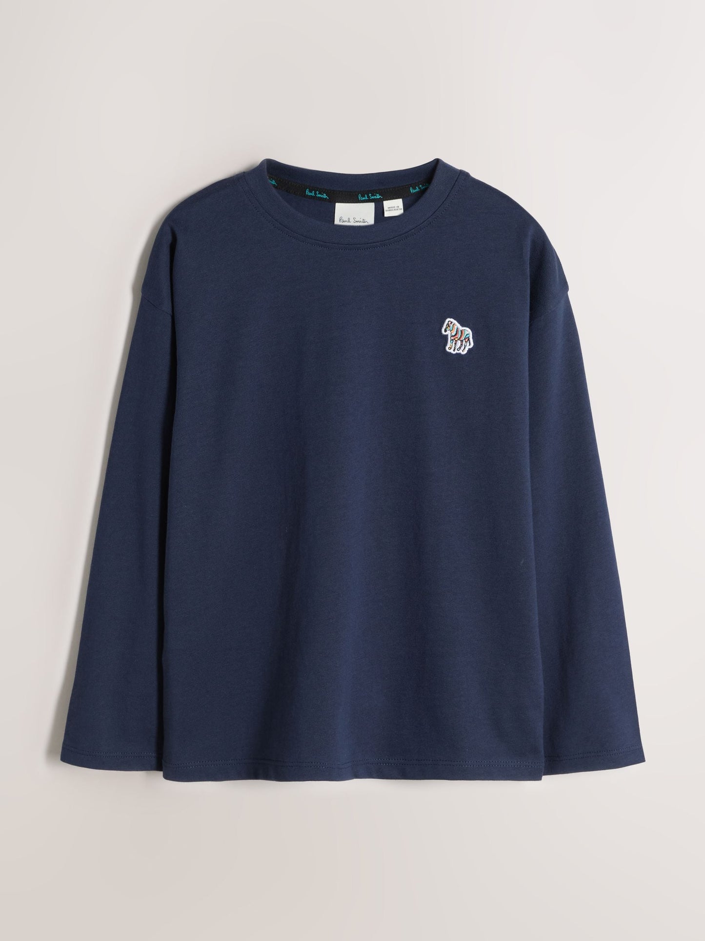 Dsiney Kidz - Paul Smith Junior Black/Grey/White Signature Long Sleeve T-Shirts 3 Pack image 2