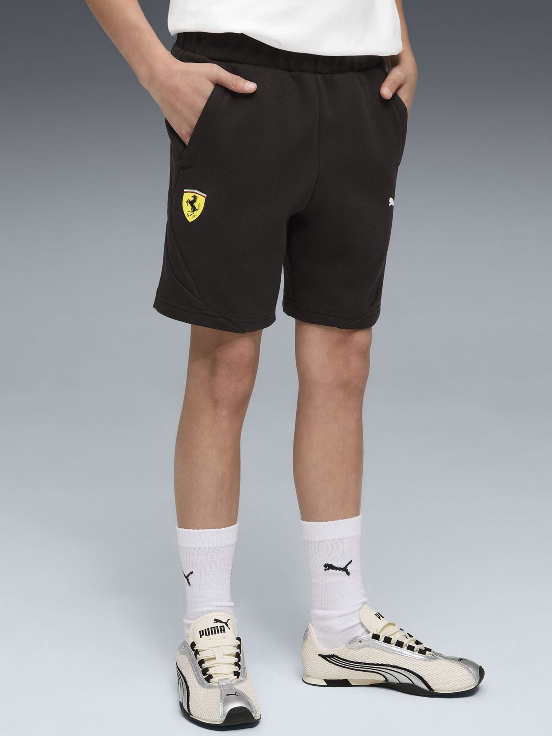 Dsiney Kidz - Puma Black Scuderia Ferrari Shorts image 1
