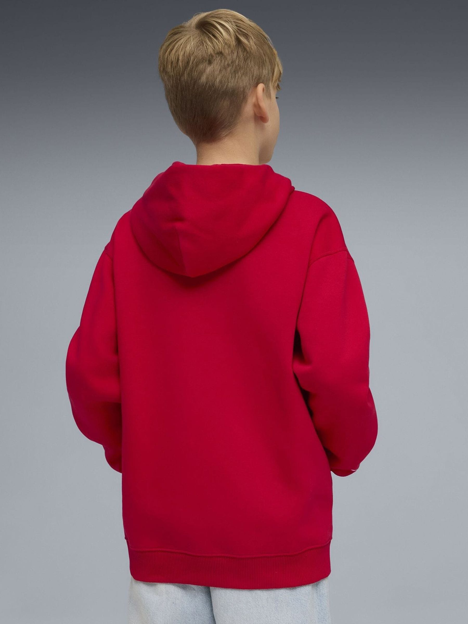 Dsiney Kidz - Puma Red Scuderia Ferrari Coloured Shield Youth Hoodie image 4