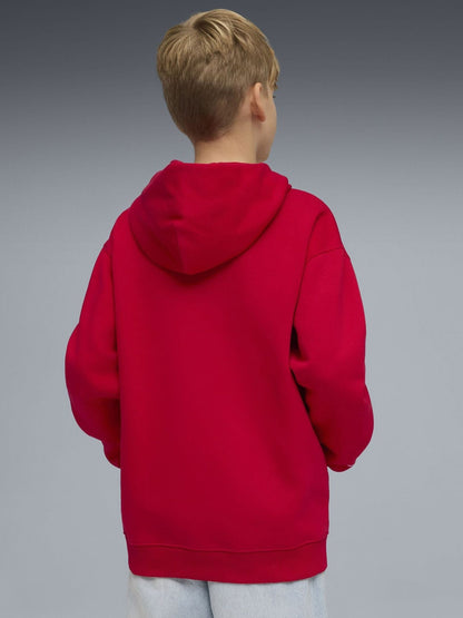 Dsiney Kidz - Puma Red Scuderia Ferrari Coloured Shield Youth Hoodie image 4