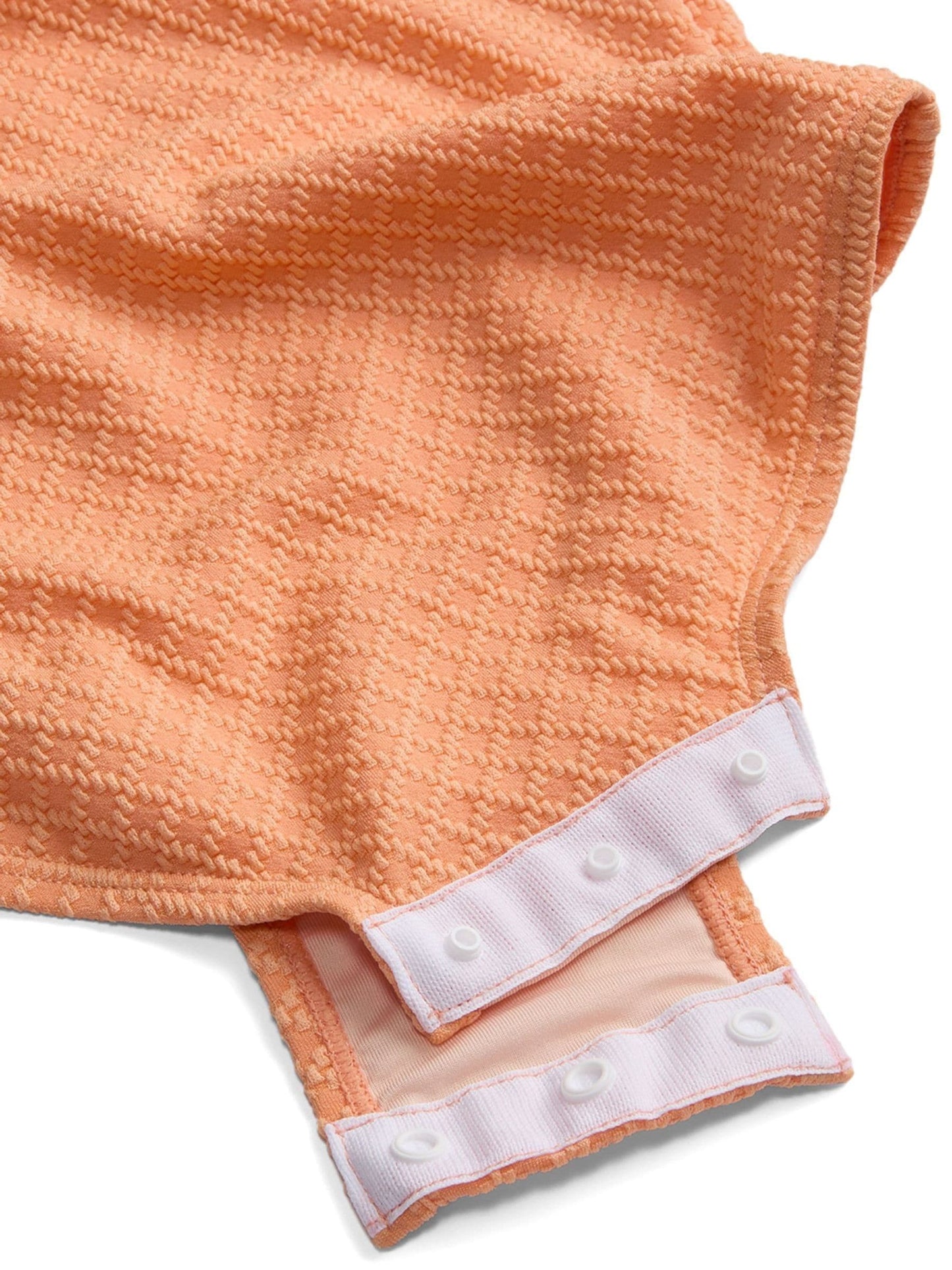 MORI Orange Coral Tide Frilled Swimsuit image 7
