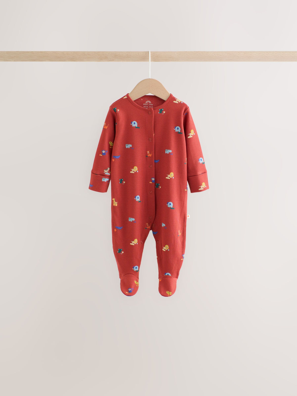 Red White Character Sleepsuits 4 Pack (0mths-2yrs) - image 4