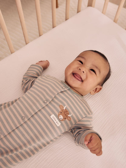 Green Farm Hamish Sleepsuits 4 Pack (0mths-2yrs) - image 3