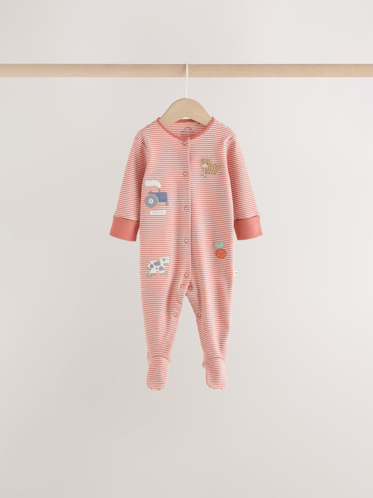 Green Farm Hamish Sleepsuits 4 Pack (0mths-2yrs) - image 6