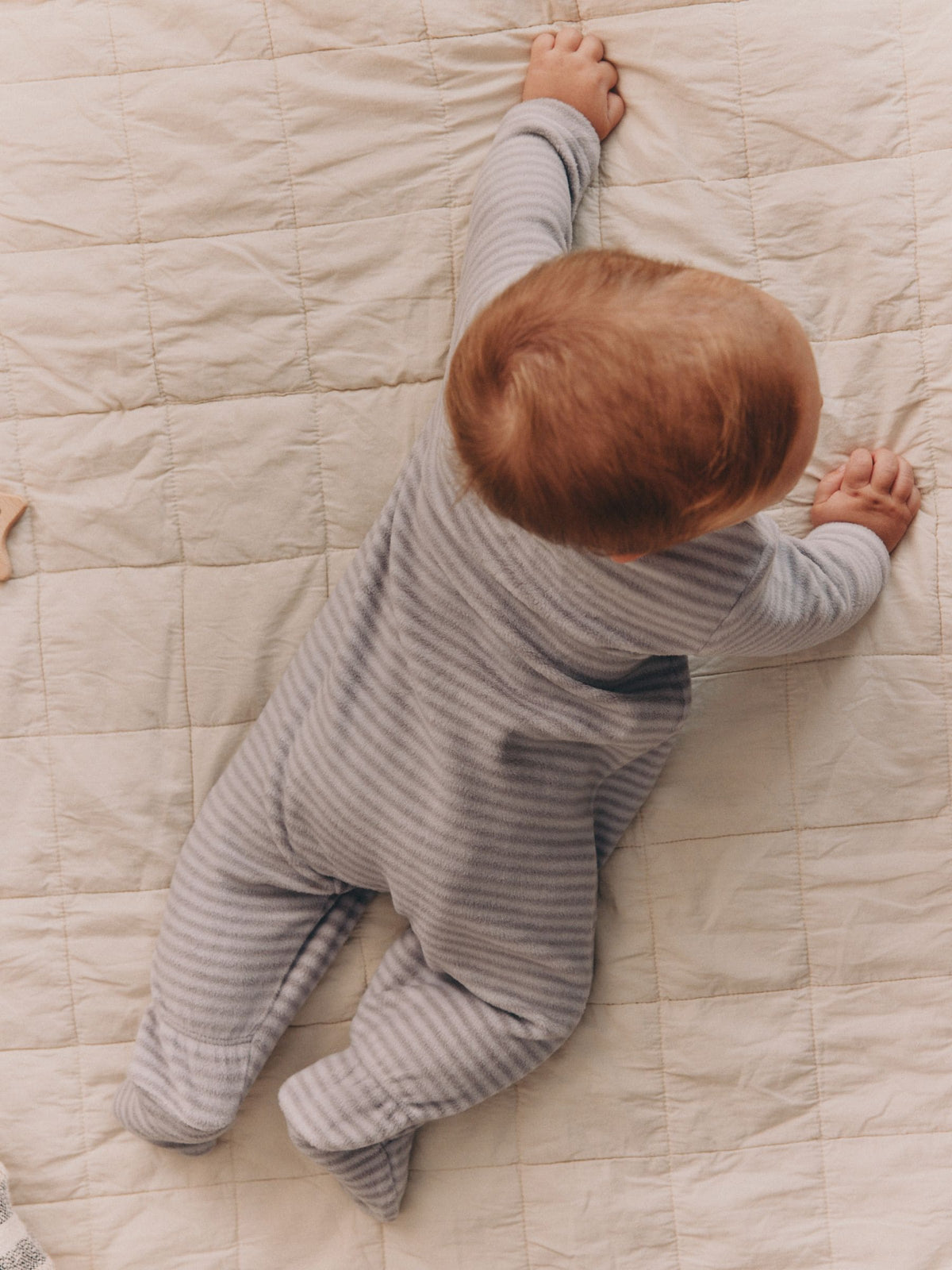 Grey Polar Bear Micro Fleece Two Way Zip Sleepsuits 2 Pack - image 4