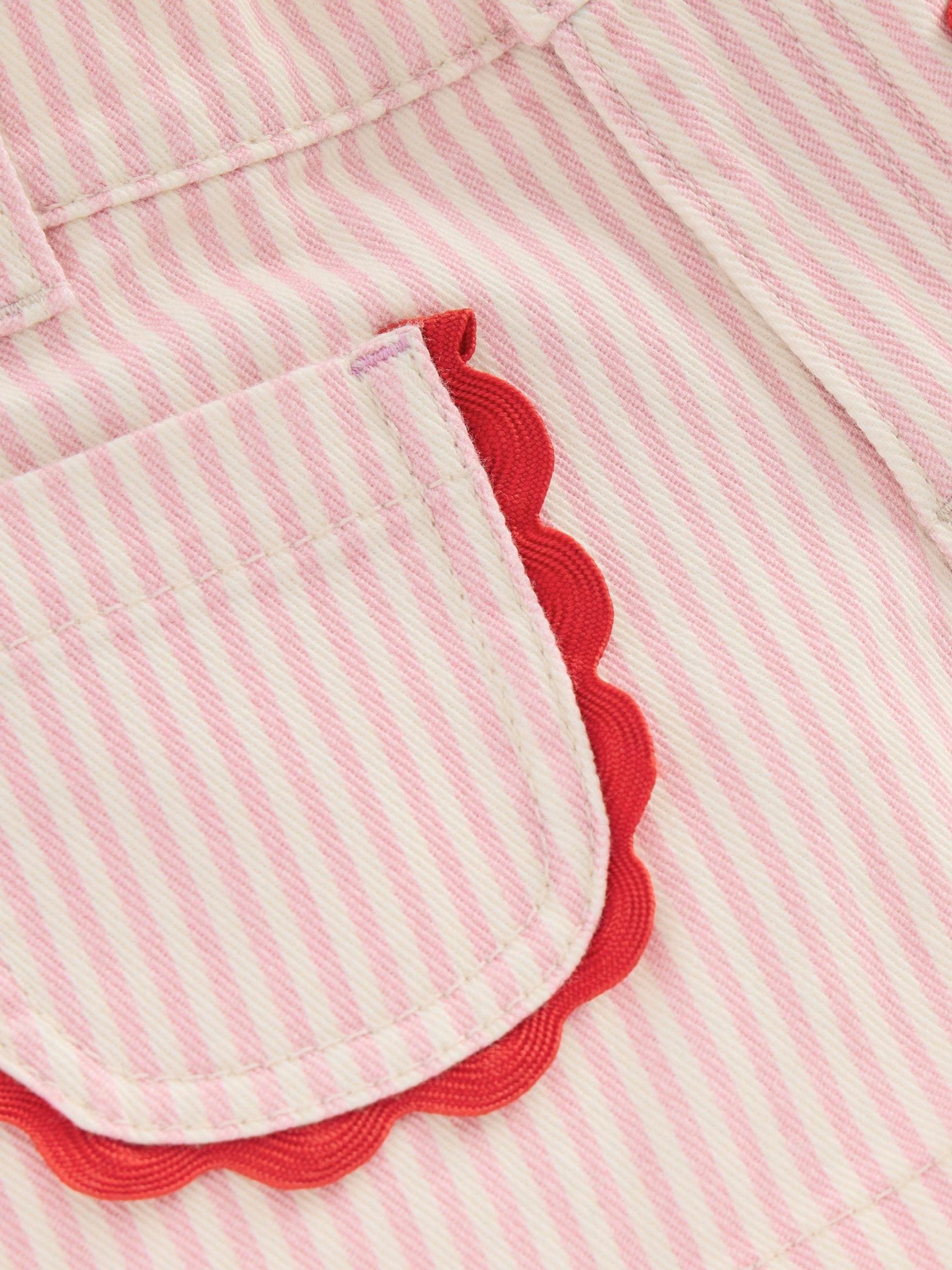 Boden Pink Patch Pocket Shorts image 3