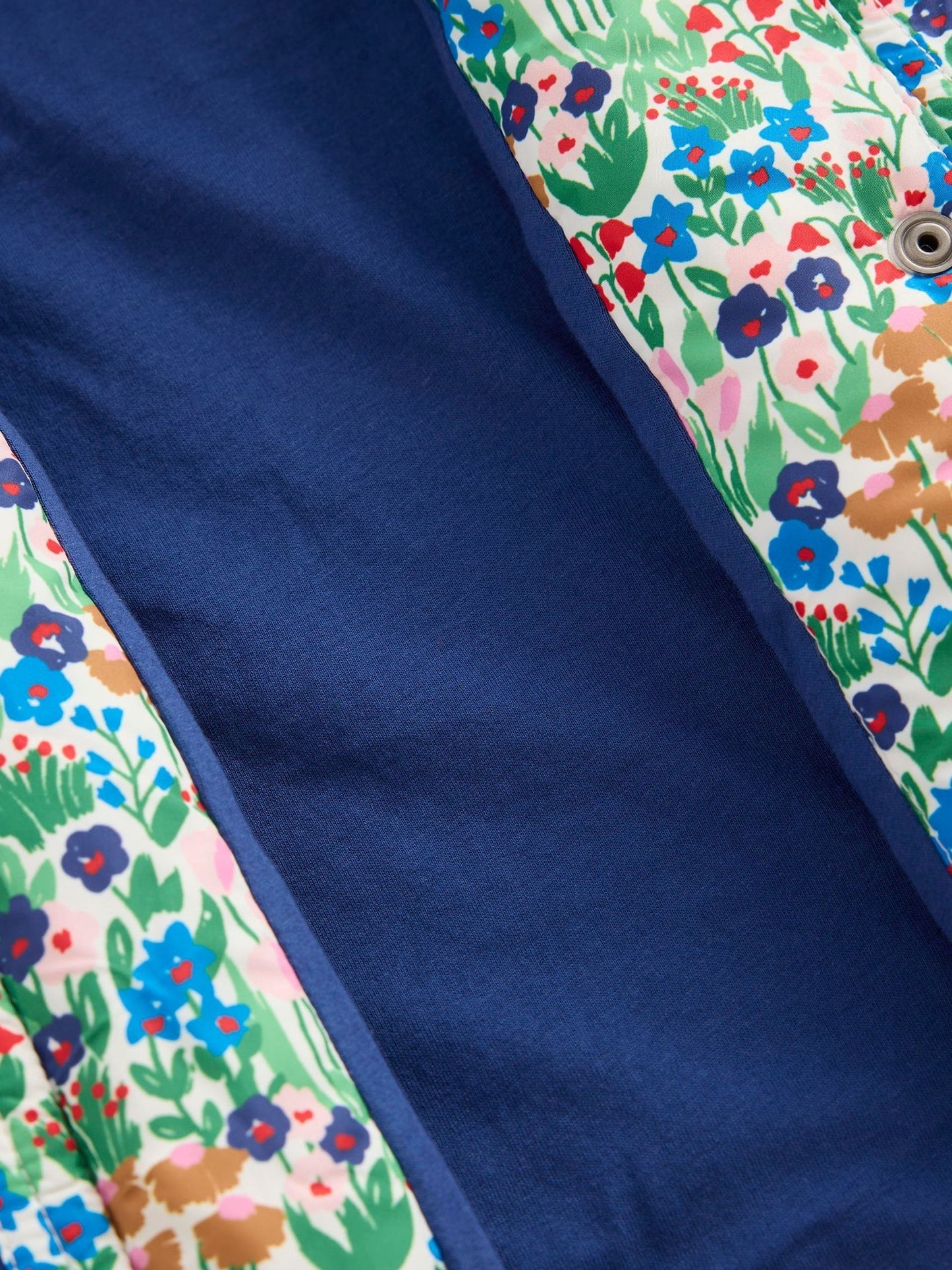 Dsiney Kidz - Boden Blue Janie Borg Mix Jacket image 3
