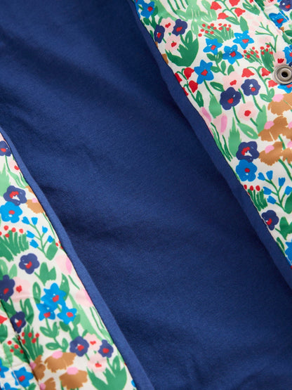 Dsiney Kidz - Boden Blue Janie Borg Mix Jacket image 3