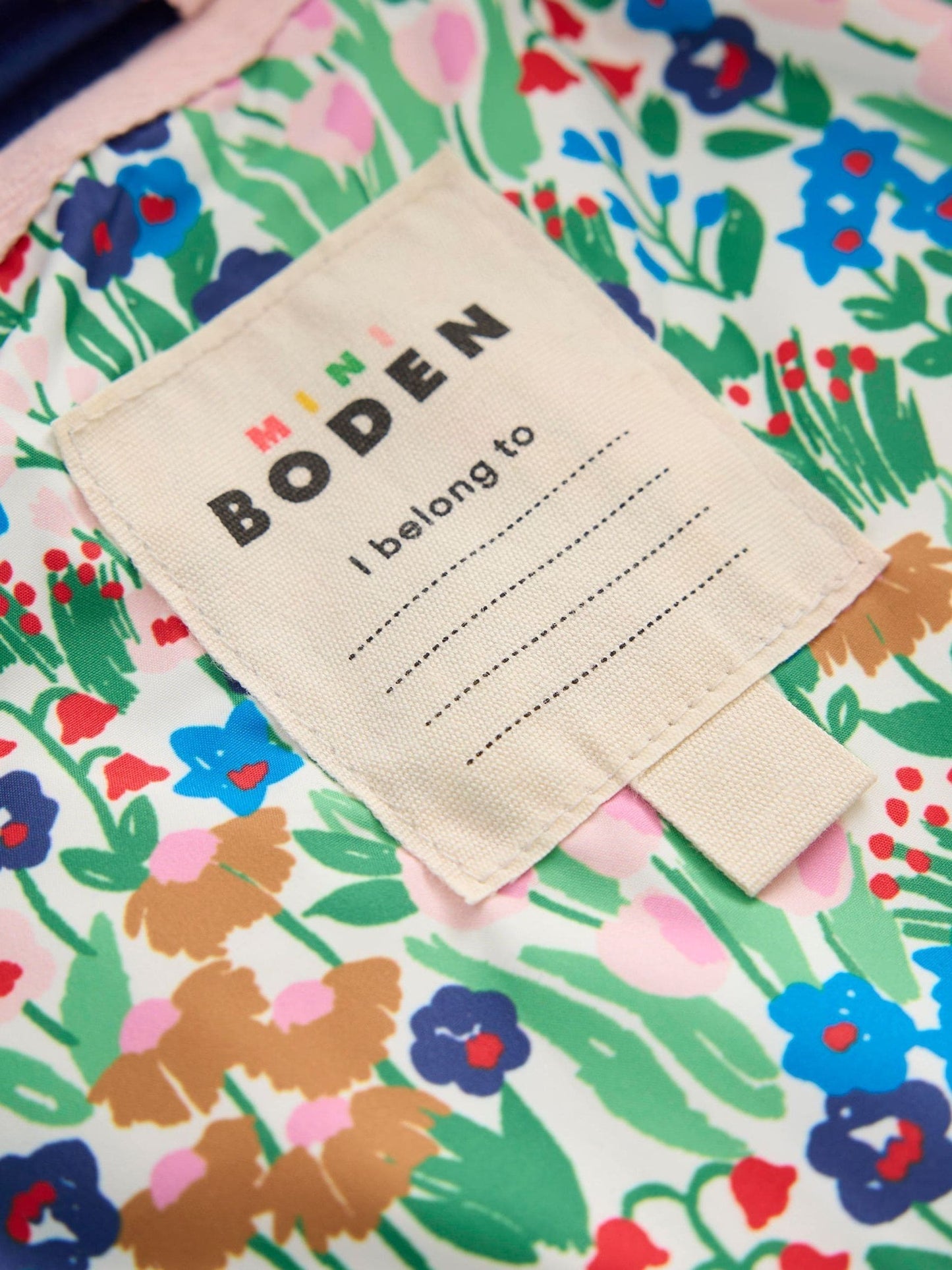 Dsiney Kidz - Boden Blue Janie Borg Mix Jacket image 4