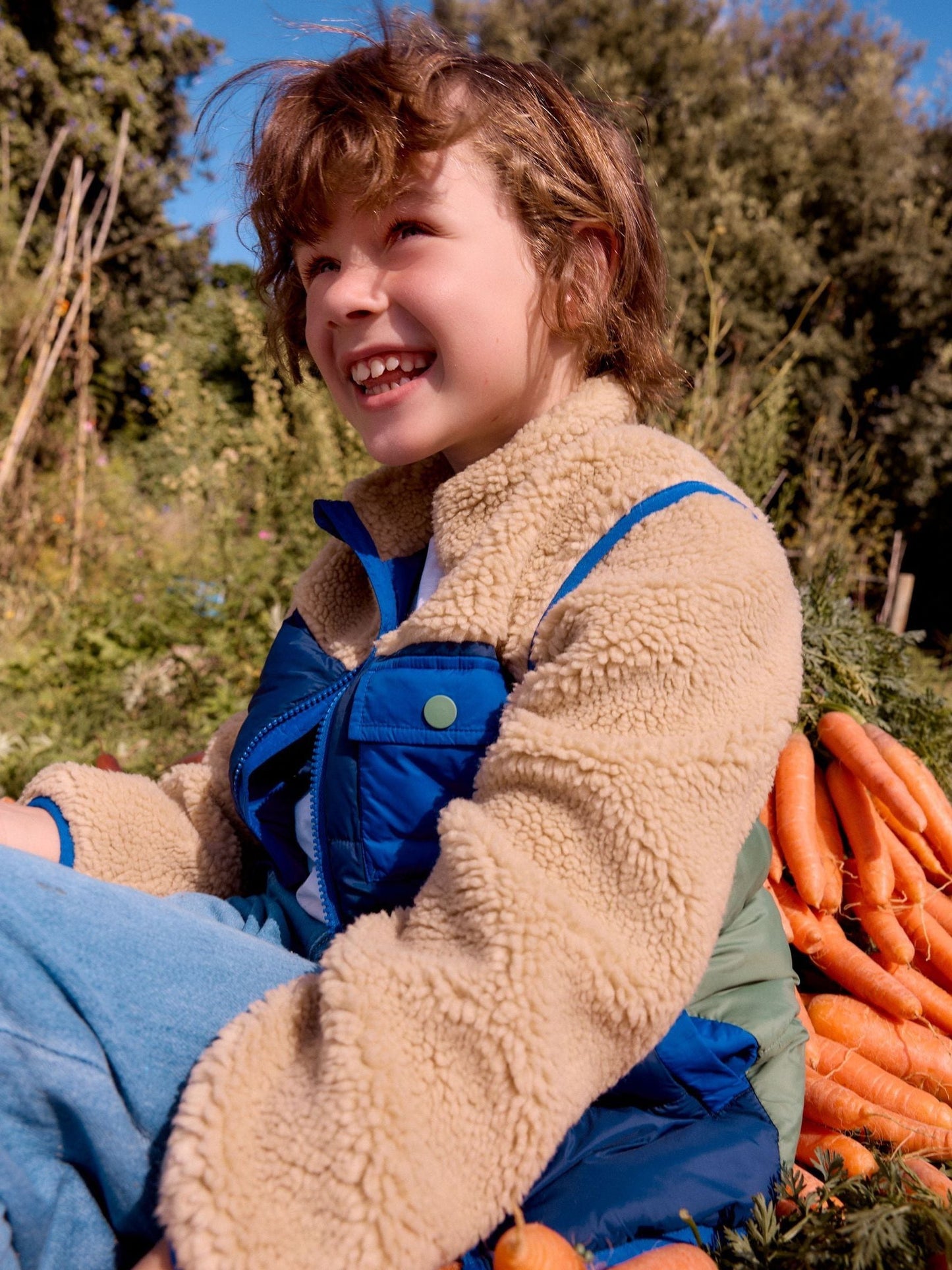 Dsiney Kidz - Boden Green 2-in-1 Borg Jacket image 1