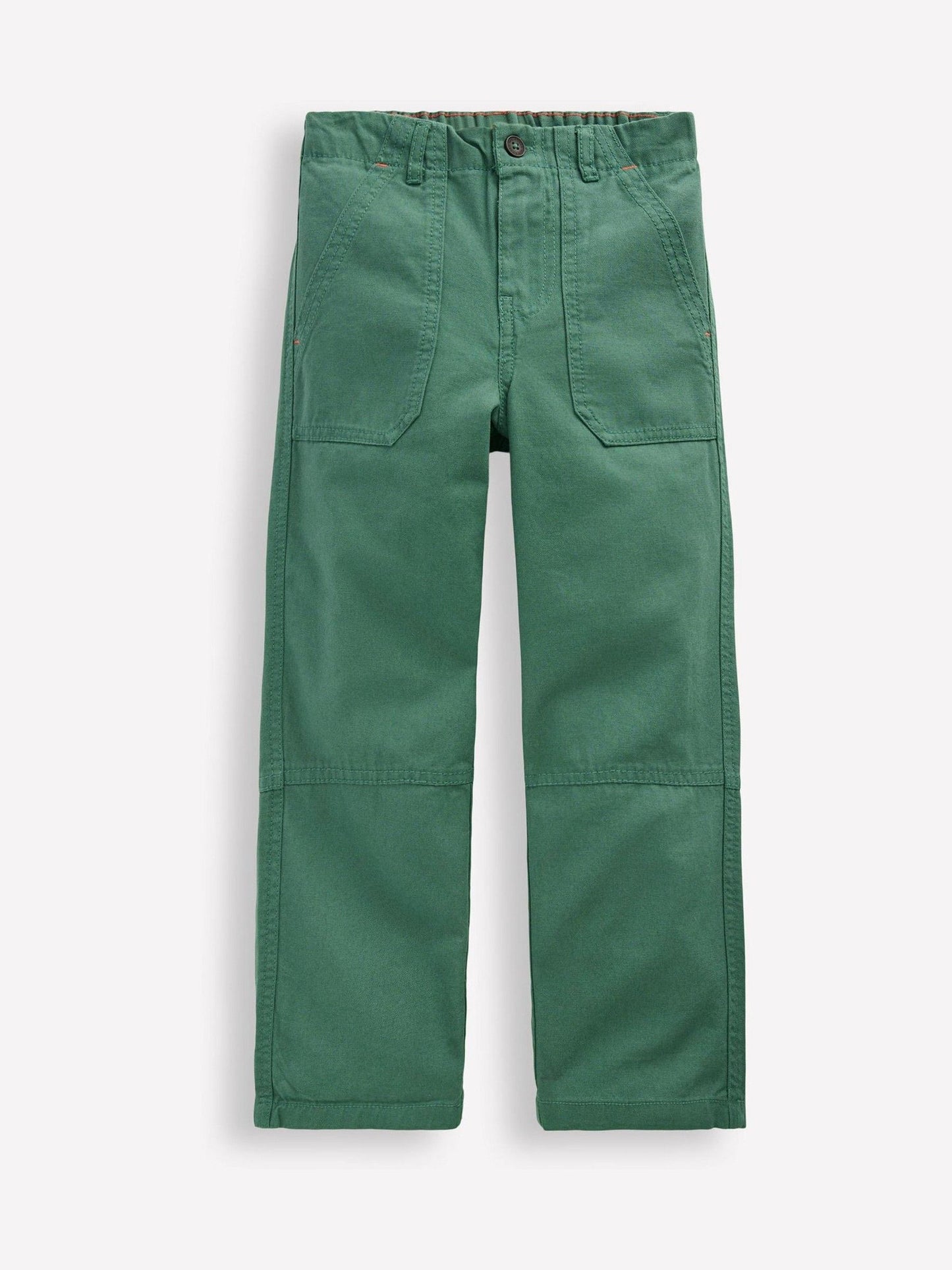 Boden Green Canvas Carpenter Trousers image 1