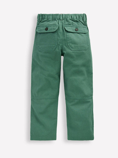 Boden Green Canvas Carpenter Trousers image 2