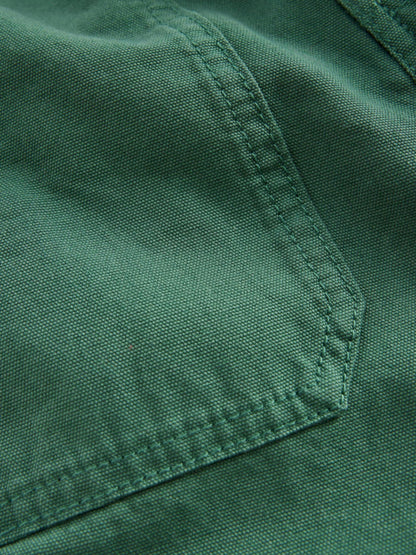 Boden Green Canvas Carpenter Trousers image 3