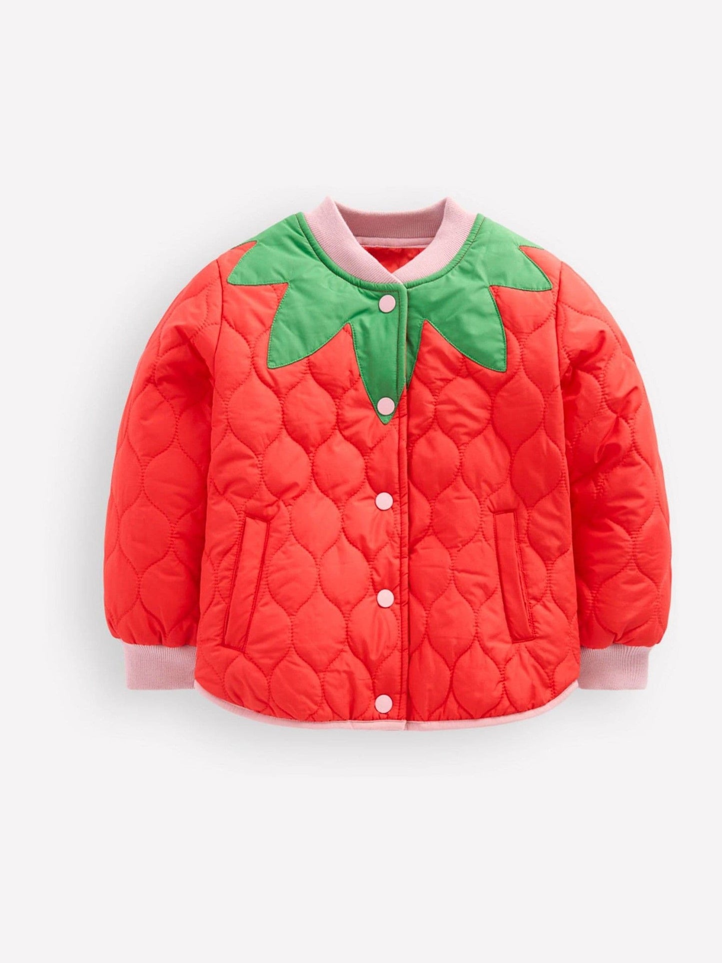 Dsiney Kidz - Boden Red Strawberry Fun Bomber Jacket image 1