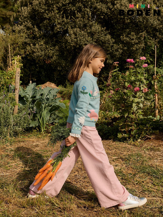 Dsiney Kidz - Boden Pink Wide Leg Jeans image 1