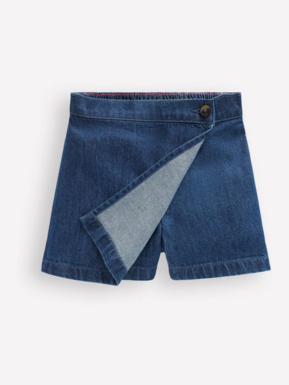 Dsiney Kidz - Boden Blue Wrap Woven Skort image 3