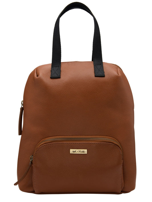 Lotus Brown Leather Everyday Bag image 1