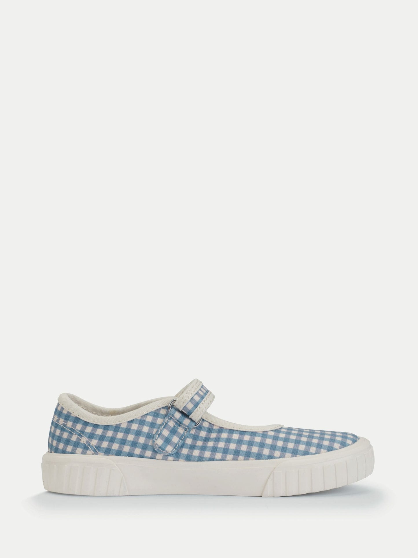Start-Rite Blue Mary Jane Rip Tape Washable Canvas Shoes image 3
