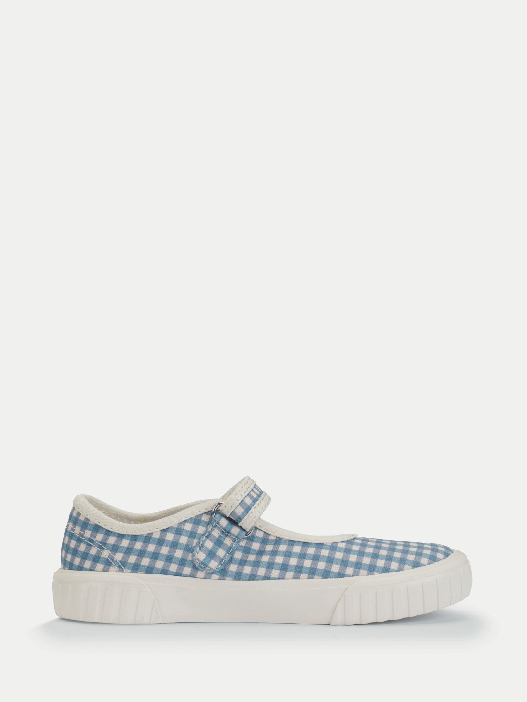 Start-Rite Blue Mary Jane Rip Tape Washable Canvas Shoes image 3