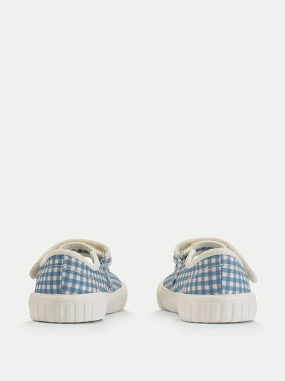 Start-Rite Blue Mary Jane Rip Tape Washable Canvas Shoes image 4