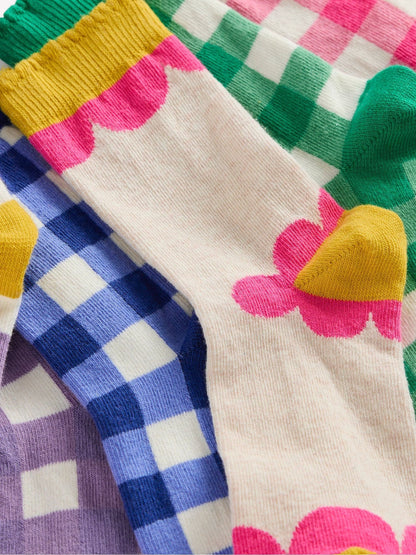 Boden Pink Socks 7 Pack image 2