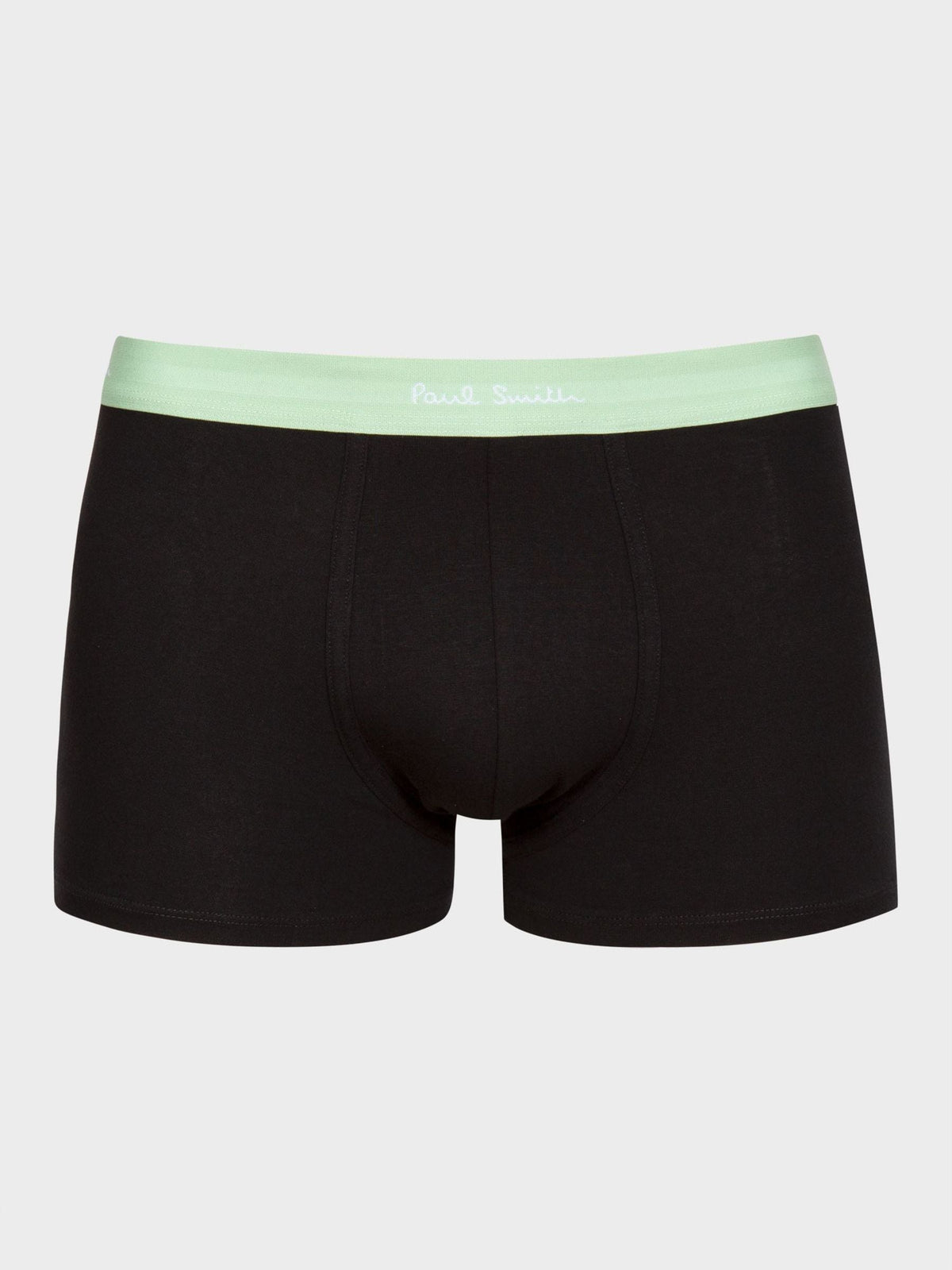 Dsiney Kidz - PS Paul Smith Black Signature Stripe Contrast Band Boxers 5 Pack image 3
