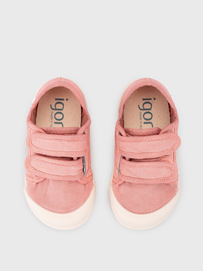 Igor Pink Lona Canvas Plimsolls Shoes image 3