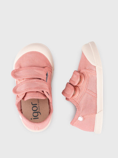 Igor Pink Lona Canvas Plimsolls Shoes image 4