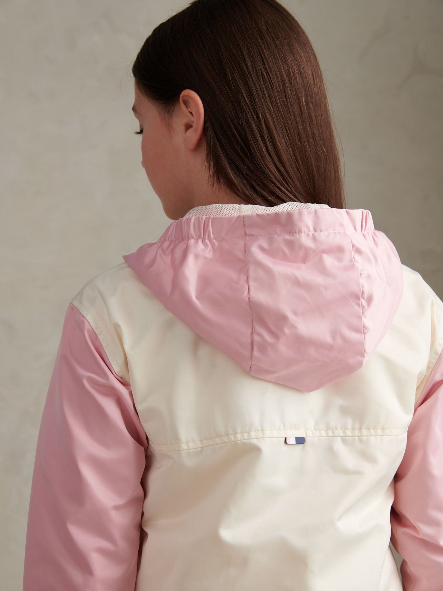 Dsiney Kidz - U.S. Polo Assn. White Colourblock Hooded Windbreaker Jacket image 5