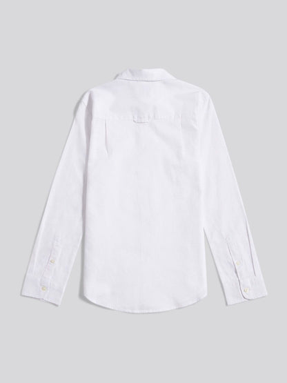 Dsiney Kidz - U.S. Polo Assn. White Linen Blend Shirt image 7