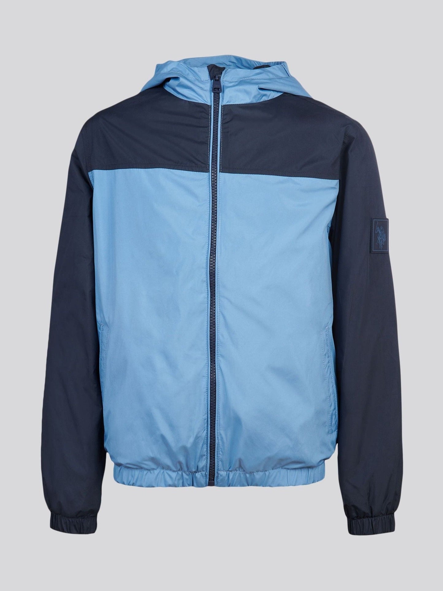 Dsiney Kidz - U.S. Polo Assn. Blue Contrast Panelled Windbreaker Jacket image 1