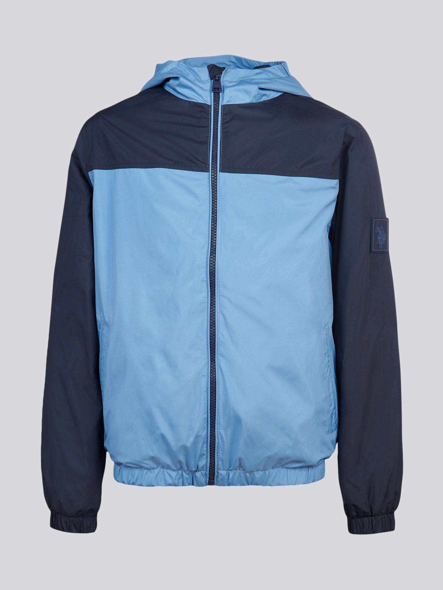 Dsiney Kidz - U.S. Polo Assn. Blue Contrast Panelled Windbreaker Jacket image 1