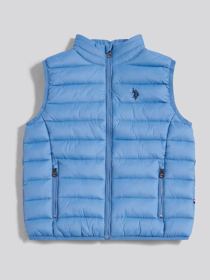 Dsiney Kidz - U.S. Polo Assn. Blue Lightweight Quilted Gilet image 1