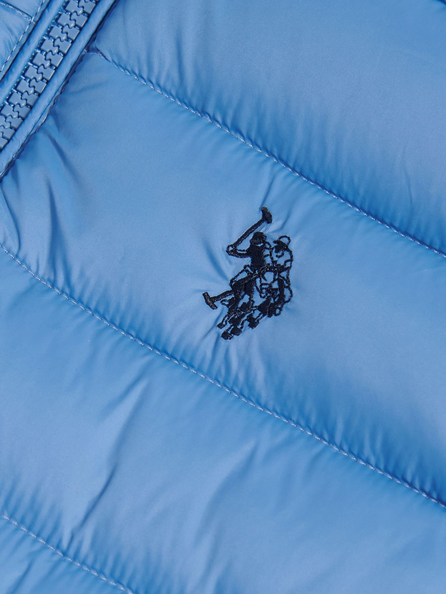 Dsiney Kidz - U.S. Polo Assn. Blue Lightweight Quilted Gilet image 3