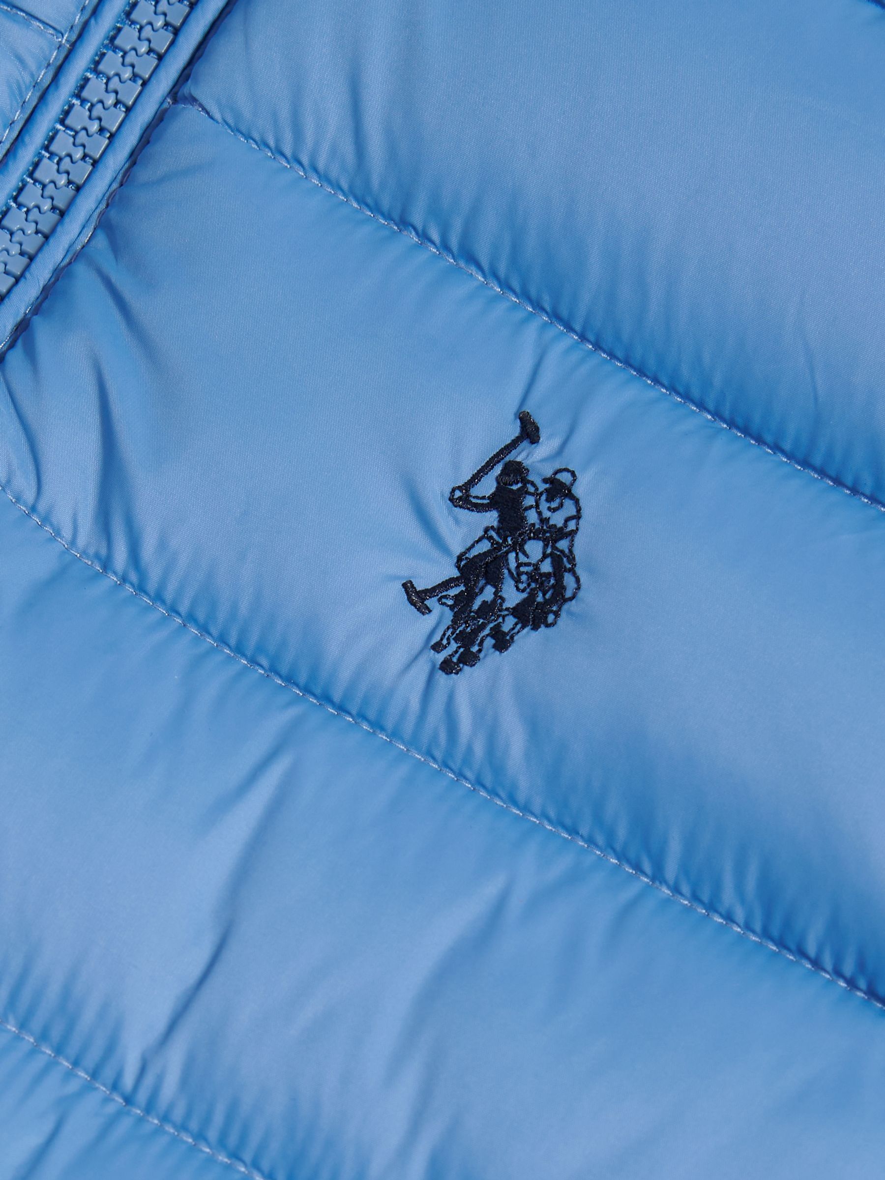 Dsiney Kidz - U.S. Polo Assn. Blue Lightweight Quilted Gilet image 3