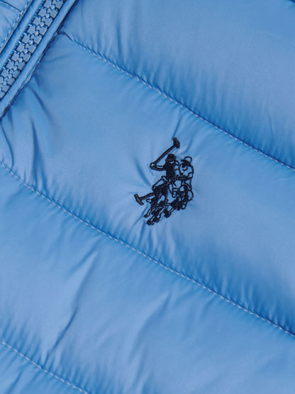 Dsiney Kidz - U.S. Polo Assn. Blue Lightweight Quilted Gilet image 3