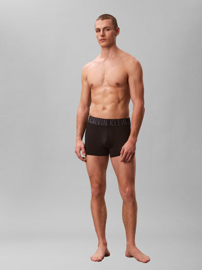 Dsiney Kidz - Calvin Klein Black 3 Pack Trunks Intense Power Micro image 2