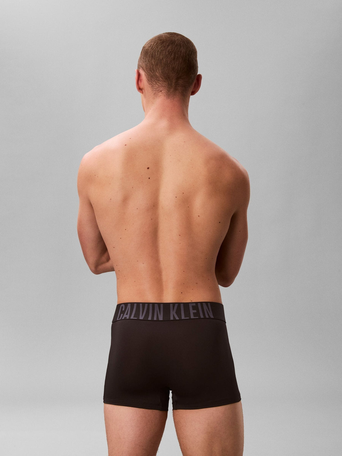 Dsiney Kidz - Calvin Klein Black 3 Pack Trunks Intense Power Micro image 4