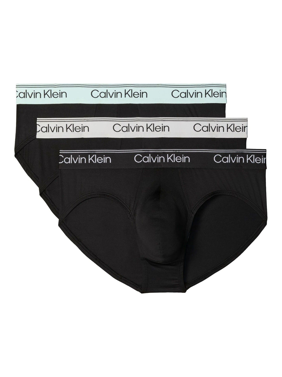 Dsiney Kidz - Calvin Klein Black Hip Brief 3-Pack image 1