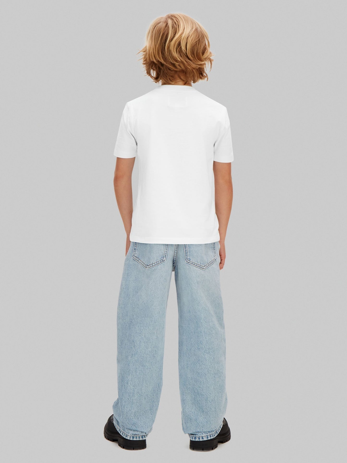 Calvin Klein White Short Sleeve Cotton T-Shirt image 2