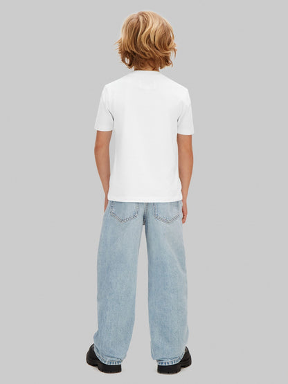 Calvin Klein White Short Sleeve Cotton T-Shirt image 2