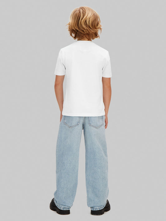 Calvin Klein White Short Sleeve Cotton T-Shirt image 2