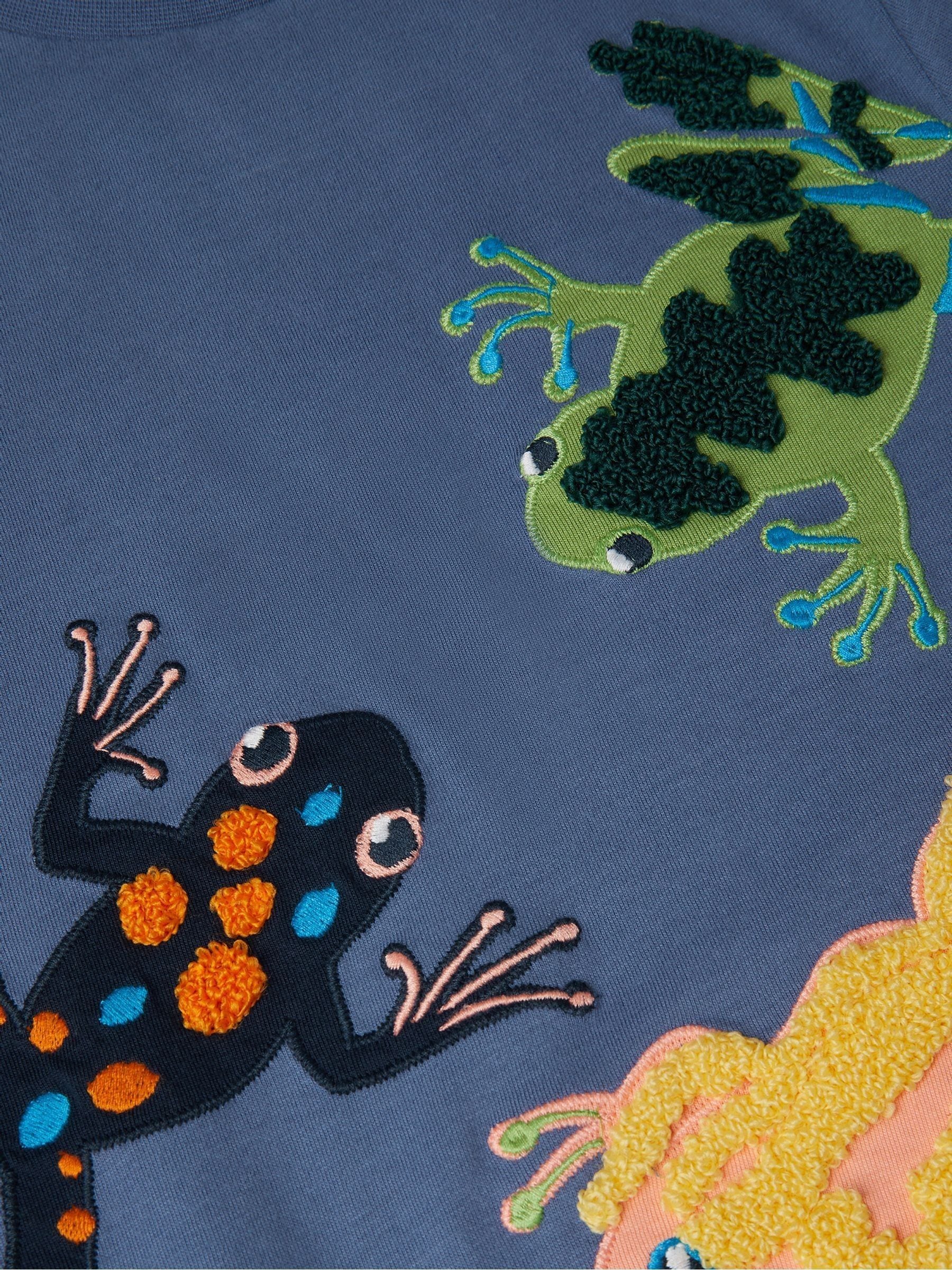 Monsoon Blue Flying Frog T-Shirt image 4