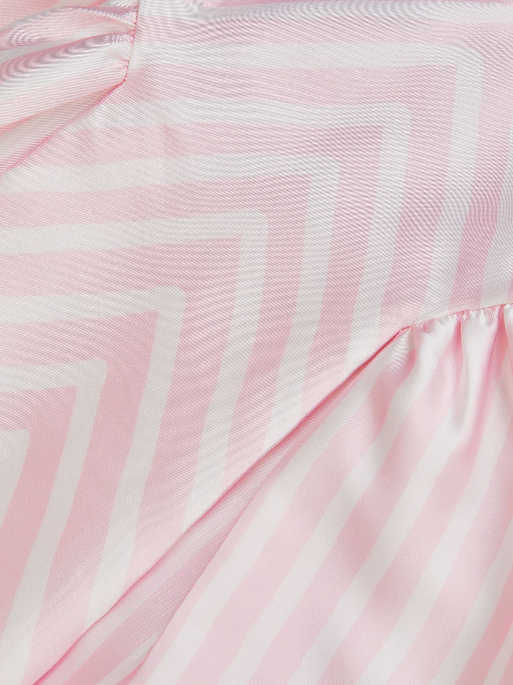 Monsoon Pink Marney Stripe Duchess Party Dress image 4